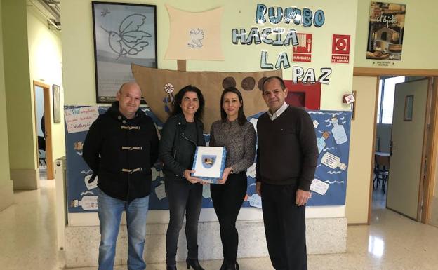 El CEIP Laimún colabora con Dárata en el día de la paz