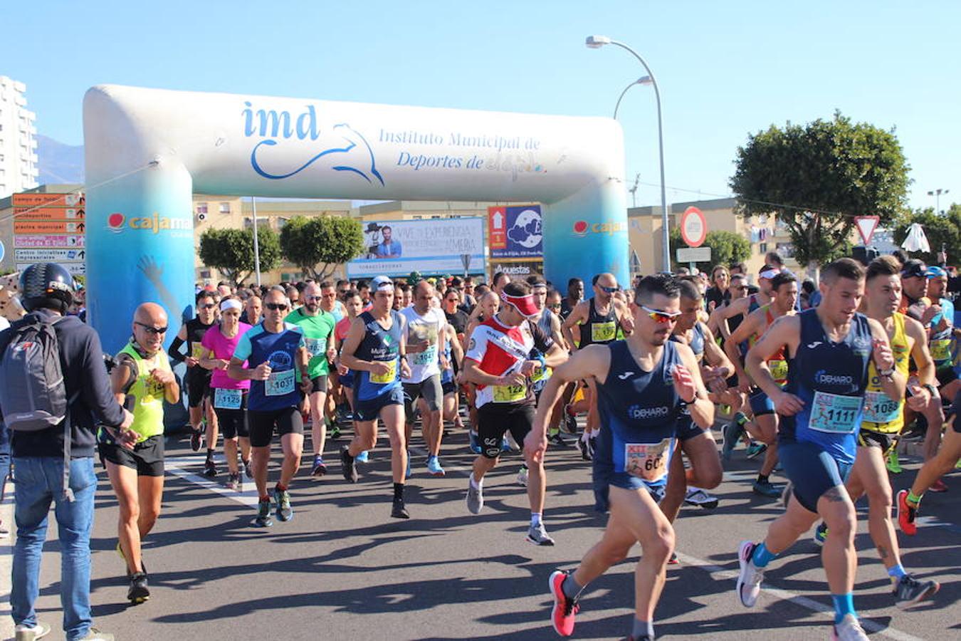 Más de medio millar de runners participan en la Media Maratón Ciudad de las Hortalizas