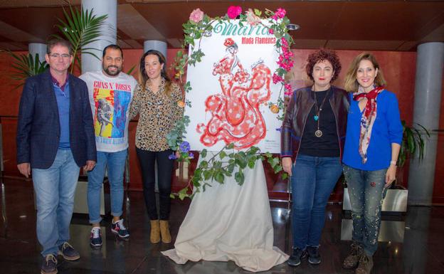 El auditorio acoge esta noche el desfile benéfico de moda flamenca Mariar
