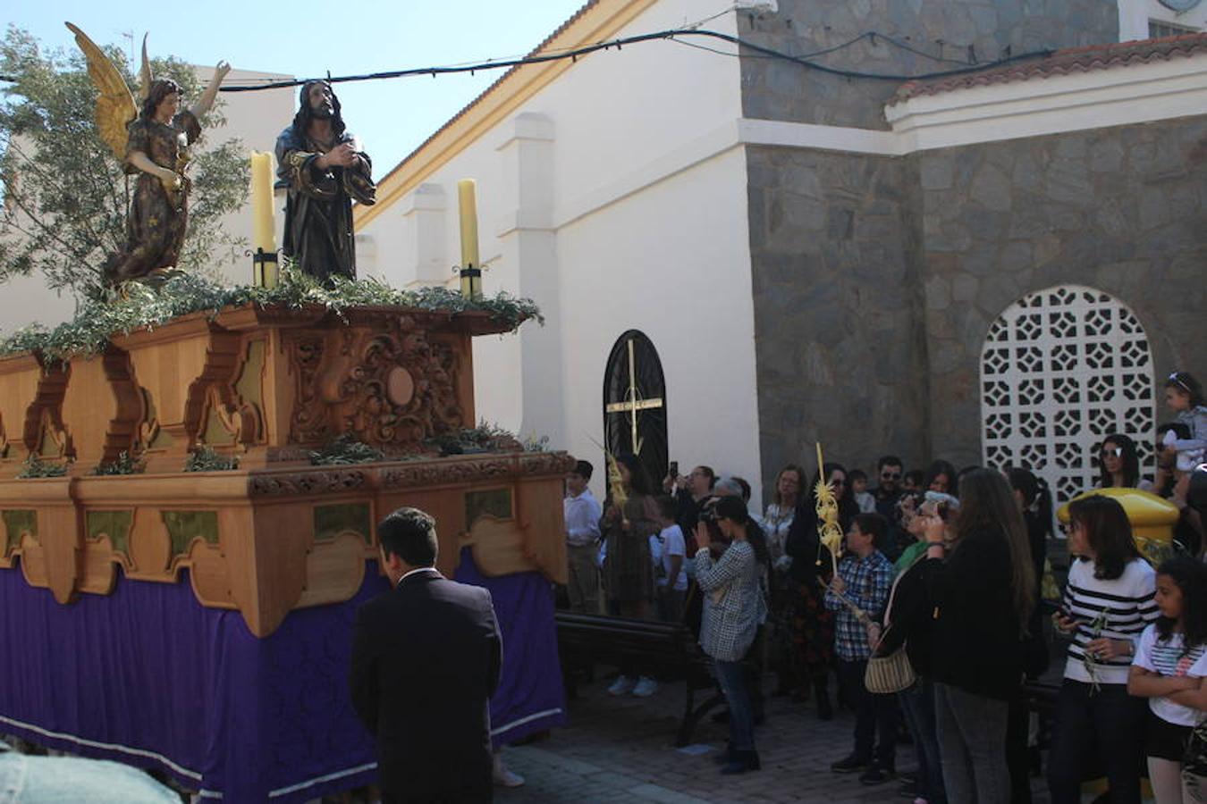 Balerma procesiona a Jesús de la Oración del Huerto en el Domingo de Ramos