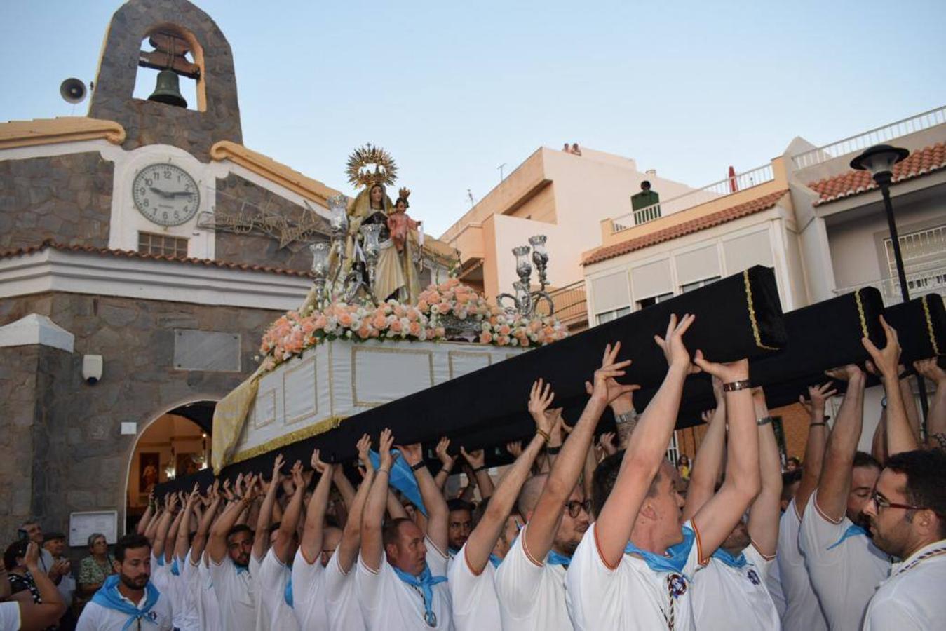 Almerimar y Balerma procesionan a su Virgen del Carmen