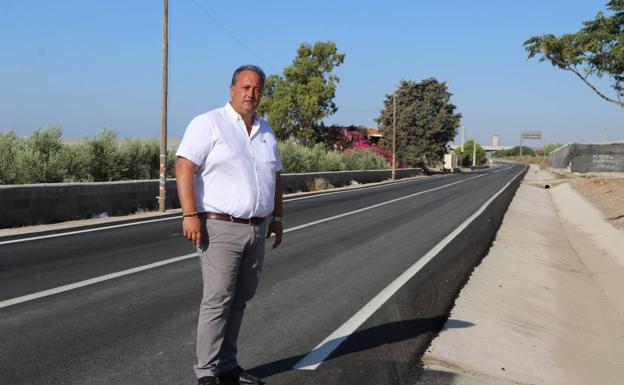La mejora de la carretera de San Silvestre finalizará en noviembre