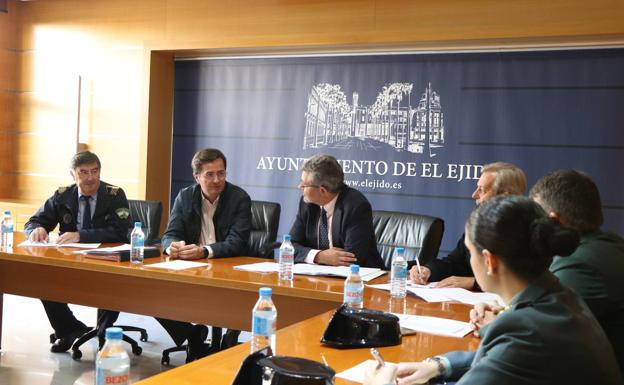 La Junta Local de Seguridad de El Ejido establece el dispositivo para el 10N