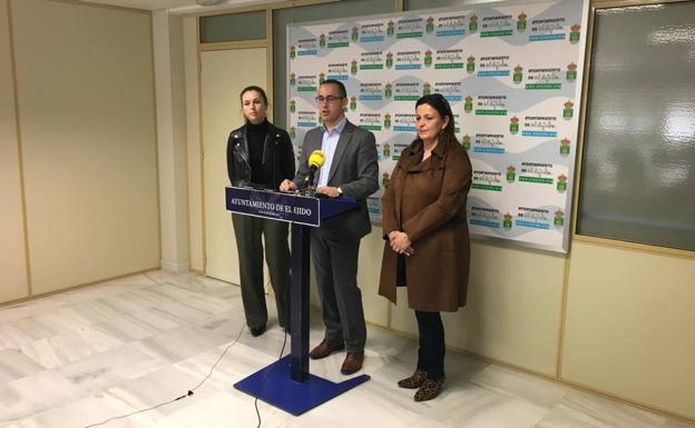 Cs El Ejido pide explicaciones a Góngora sobre el viaje de Bonilla a Berlín