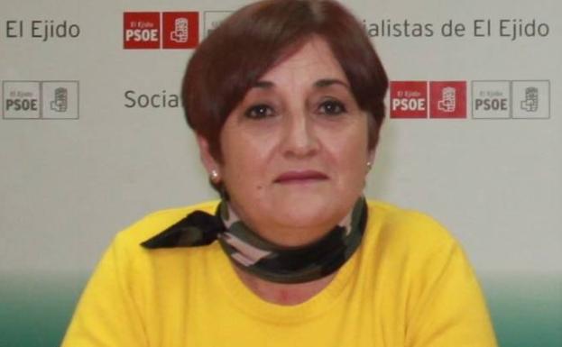 Maribel Carrión, elegida nueva portavoz del grupo municipal del PSOE en el Ayuntamiento de El Ejido
