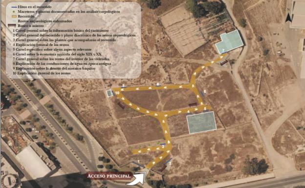 El Ejido avanza en el inicio de las obras de puesta en valor del Yacimiento de Ciavieja