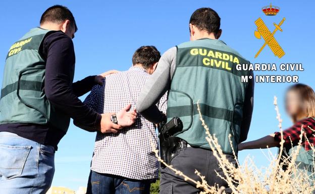 La Guardia Civil detiene a 4 personas como autores de un delito de lesiones tras una riña en Las Norias de Daza