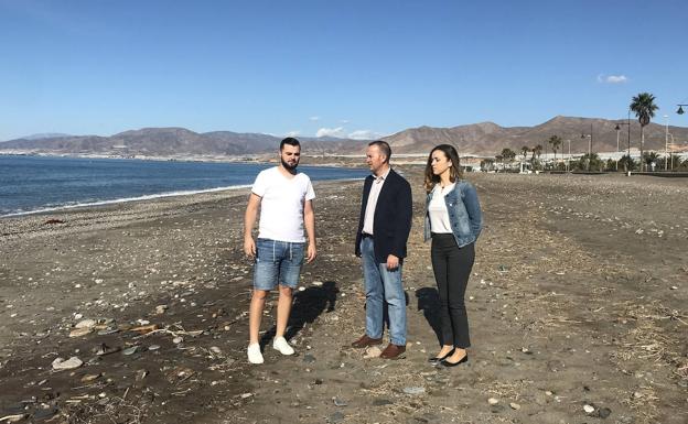 Cs El Ejido insta a Costas a aportar arena de forma urgente en Balerma y Guardias Viejas