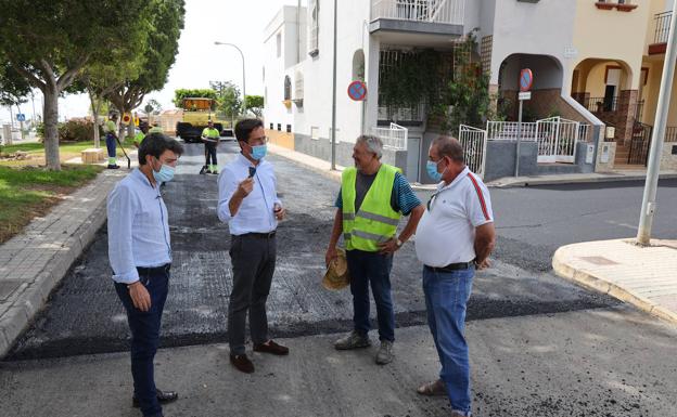 La III Fase del Plan de Regeneración de Viales llega al barrio de Pampanico