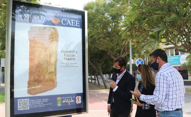 El Museo sale a la calle en El Ejido para difundir su Colección Arqueológica