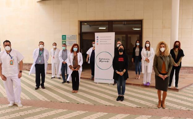 Profesionales del Hospital de Poniente saltan fronteras con 'Enfermeras Mejorando'