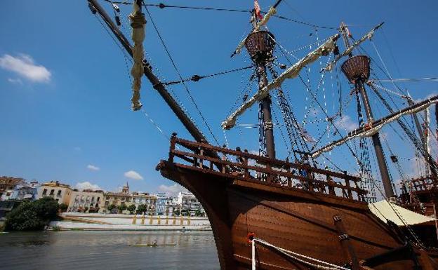 De Sevilla a El Ejido como tripulante de la Nao Victoria