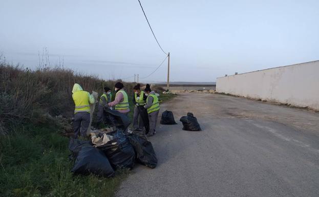 Nuevos trabajos de limpieza, señalización y adecuación de senderos