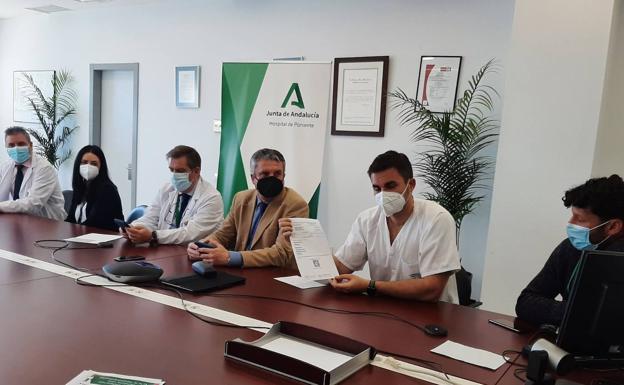 Poniente habilita una 'ciberguía' para la atención sanitaria de pacientes en casa