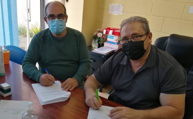 La Asociación Murgi y el CD El Ejido Futsal firman un convenio para promocionan el deporte inclusivo