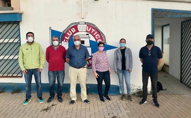 El Club Náutico de Balerma crea una mesa de trabajo para luchar por su costa