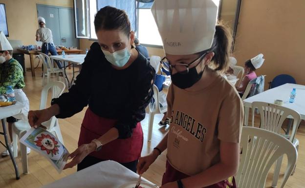 Un taller de Cocina promueve una alimentación sana entre los pequeños