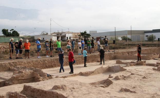 La antigua ciudad de Murgi emerge de la tierra