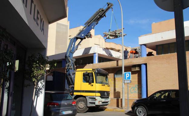 Las obras en la antigua biblioteca avanzan hacia el nuevo centro juvenil