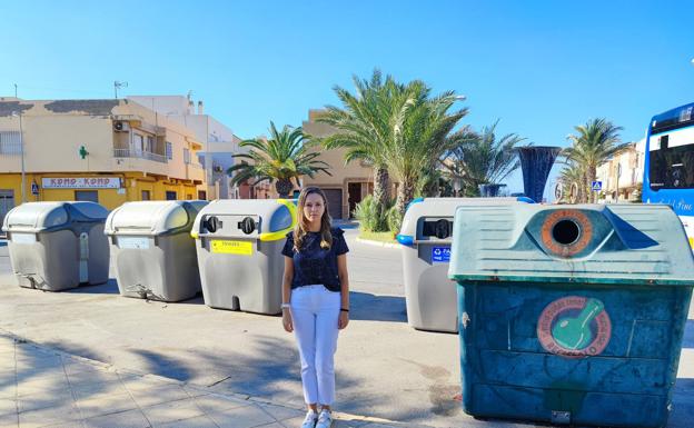 Cs reclama un plan para ocultar los contenedores en espacios singulares