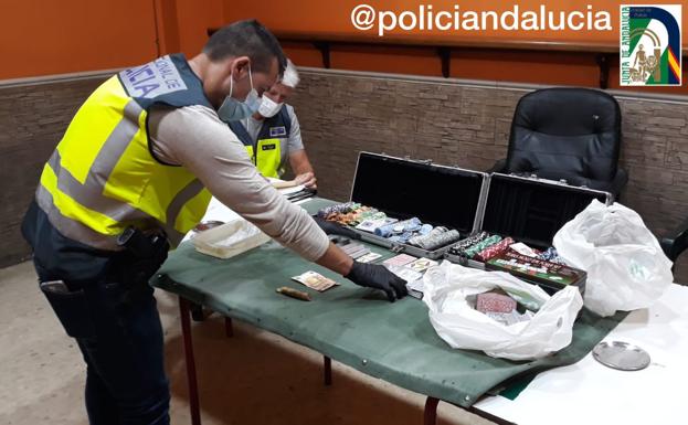 Desmantelan un local destinado al juego ilegal en El Ejido
