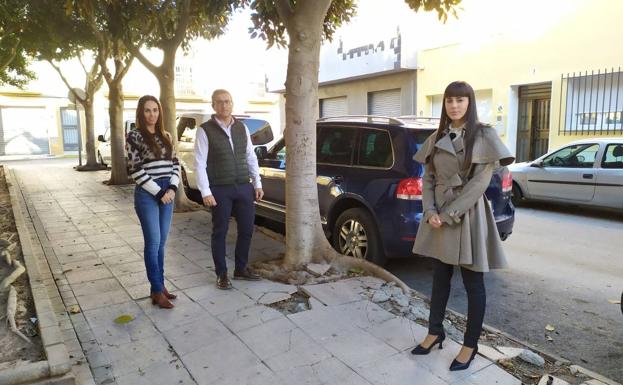 Vox denuncia el mal estado del barrio de la Loma de la Mezquita en El Ejido