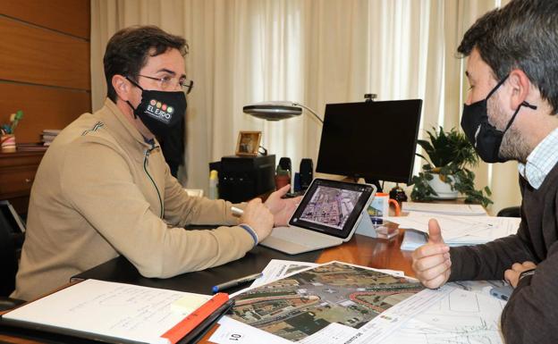 La Avenida Pérez de Arenaza tendrá una nueva rotonda en el cruce con Nicolás Salmerón