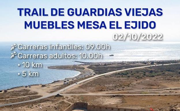 El núcleo de Guardias Viejas acoge este domingo el Trail Muebles Mesa El Ejido