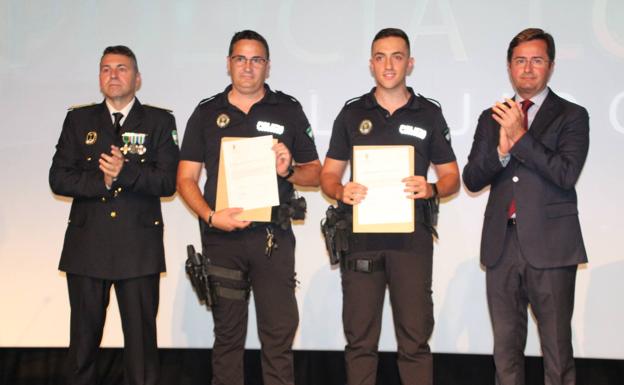 La Policía Local de El Ejido celebra la fiesta de su patrona con reconocmientos