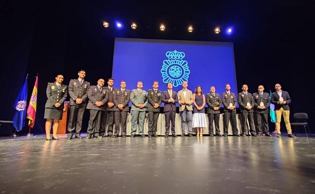 Reconocimientos a la labor de la Policía Nacional de El Ejido