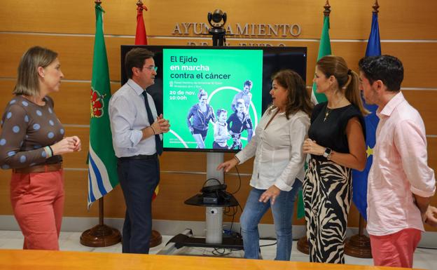 El Ejido se pone en marcha contra el cáncer el 20 de noviembre