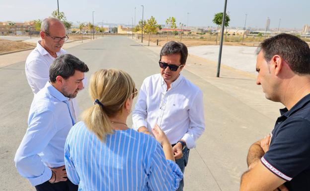 Comienza la fase final de construcción del nuevo parque de Santa María del Águila