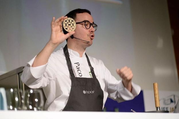 El chef Paco Morales, IV Premio Luis Oruezábal de Granada Gourmet