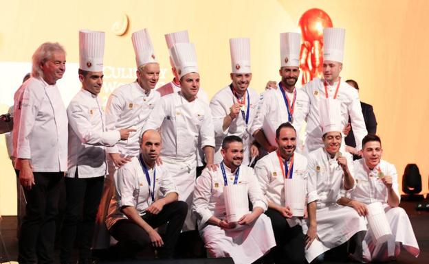 Bronce para España en Arte Culinario