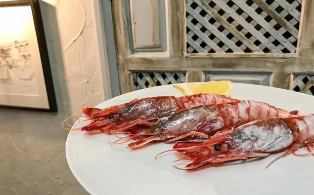 La gamba roja, de nuevo protagonista en Alacena de las Monjas