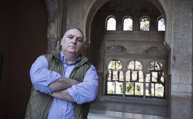 El chef José Andrés, de paso por Granada
