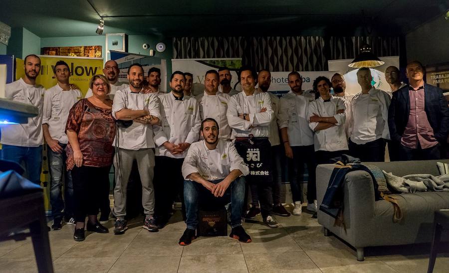 Una veintena de cocineros rinden homenaje a Emilio Cervilla