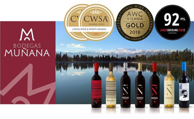 Cuatro vinos de Muñana, premiados en CWSA