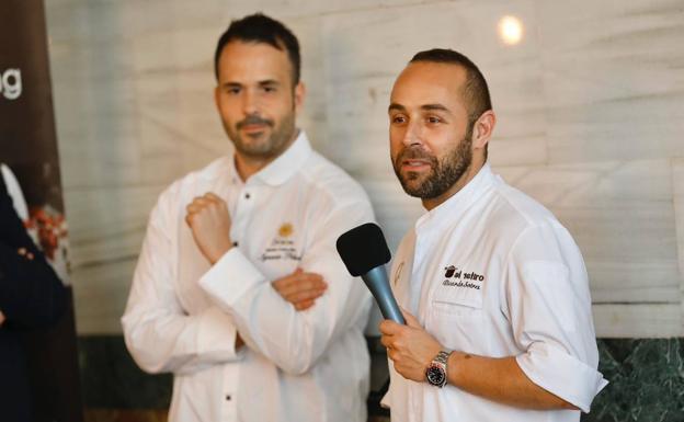 Dos chefs y un solo menú en la na inauguración de los almuerzos con Estrellas Michelin