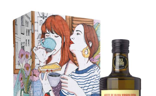 El aceite Exttra, presentado en un envase pop, original y colorista