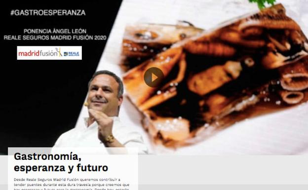 Madrid Fusión pone en marcha «Gastronomía, esperanza y futuro» #Gastroesperanza, con iniciativas de apoyo al sector