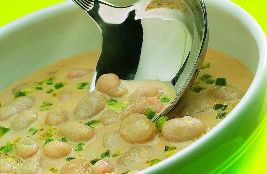 La receta de Álvaro Arriaga: Pochas con bacalao