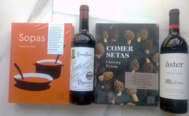 Vendimias, vinos y libros de otoño