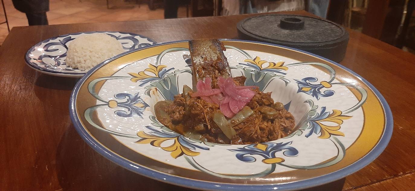 Mixiote de cordero, de Restaurante Mi México