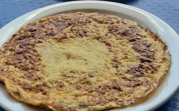 Tortilla de Sacromonte, de 'Casa Juanillo'