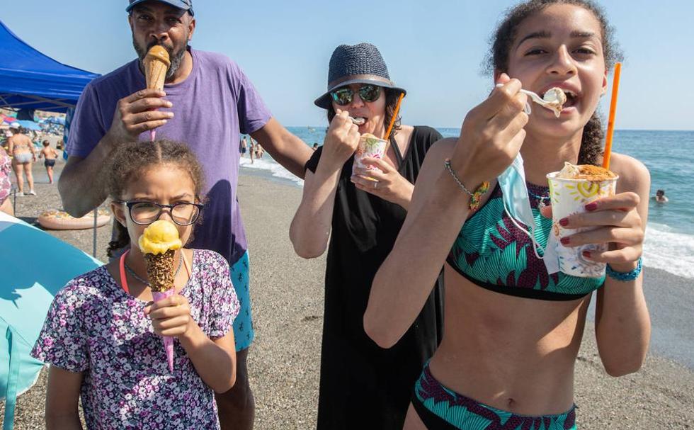 Las heladerías más artesanales en las playas de Granada