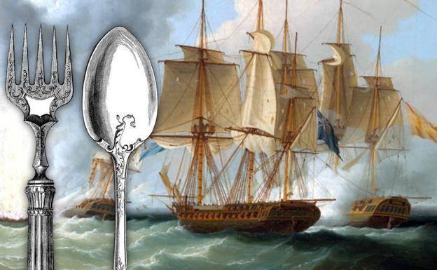 Despenseros a bordo en la famosa Batalla de Lepanto