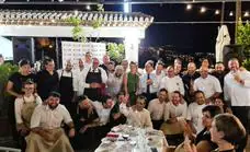 Noche de alta gastronomía y solidaridad en Los Pinos Casa de Comidas de Huétor Vega