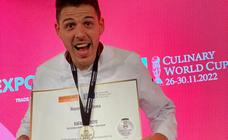 Rafael Arroyo gana con España una medalla de plata en la Copa del Mundo de Cocina de Luxemburgo