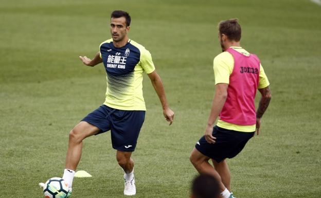 Saunier se entrena con normalidad